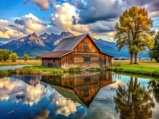 Fototapeta premium - Mood/Style: Serene, rustic