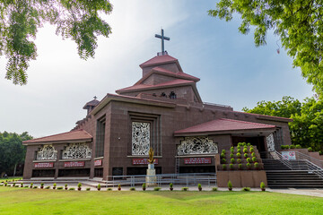 Varanasi, uttar Pradesh, India 14 june 2022. St. mary's church, located in the spiritual city of...