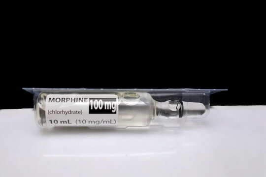 Ampoule de morphine