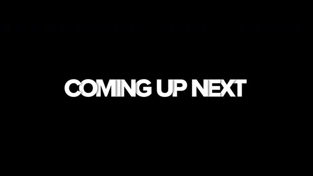 Coming Up Next Streaming Title Loop On Alpha