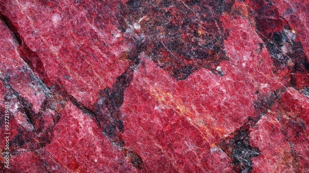 Poster red and black granite texture. ideal for backgrounds, creating patterns, and designs.