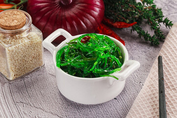 Asian vegan cuisine Chukka salad