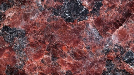 Close-up shot of red granite. Use as a background for designs and websites.