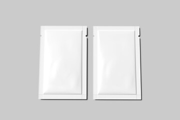 Sachet Packaging Blank Mockup