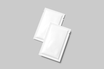 Sachet Packaging Blank Mockup