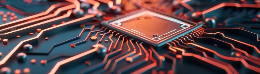 AIcontrolled metropolis, digital architecture, futuristic society, neon holograms