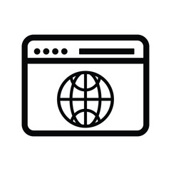 Browser web site icon