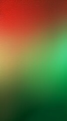 Obraz premium Red and green gradient background, blurred grain texture, dense texture grain, noise and grainy noise, simple style, vector illustration, high resolution, high detail, digital art, banner poster title