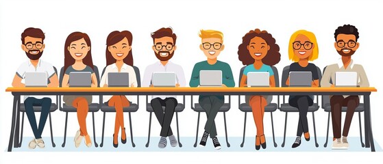 HR professionals leading a workshop on managing employee relations in a multicultural team