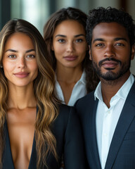 Fototapeta premium Business workers group portrait