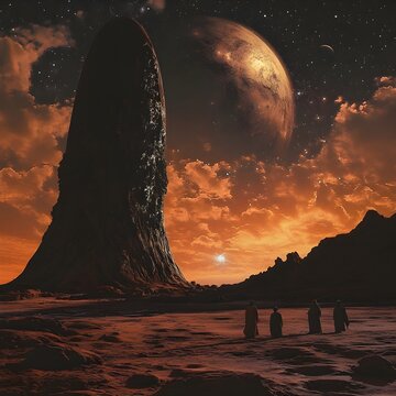 First Contact on Romulus / Alien Council on a Distant Planet
