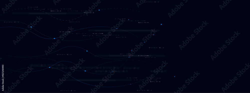 Poster artificial intelligence and network connection concept with glowing neural. global communication tec