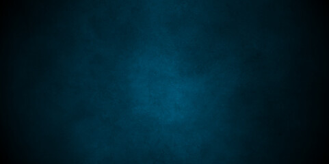 Abstract dark blue stone grungy wall backdrop background. Blank black concrete texture surface background. dark texture chalk board and black board background.