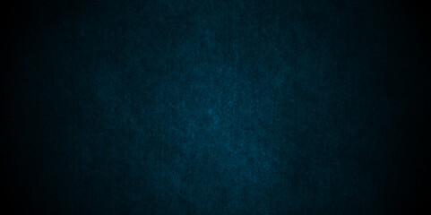 Abstract dark blue stone grungy wall backdrop background. Blank black concrete texture surface background. dark texture chalk board and black board background.