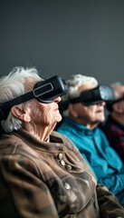 Elderly Friends Experiencing Virtual Reality Together in a Shared Session