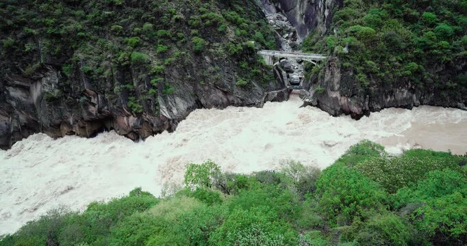 Tiger Leaping Gorge - near Lijiang City, Yunnan in southwestern China