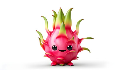 Dragon fruit cartoon
