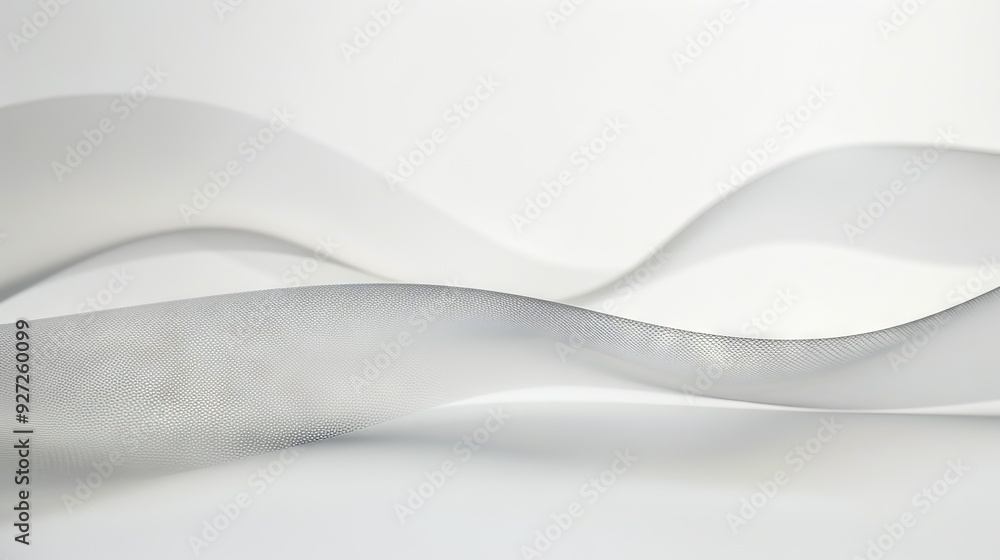Poster abstract white wave design. abstract image of a white wave design with a textured surface. ideal for