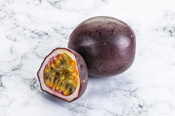 Tropical sweet and juicy passionfruit