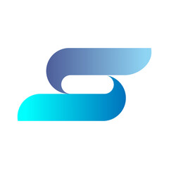 Web lline modern color full logo design