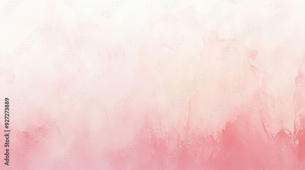 Poster a soft gradient of pink and white hues creating a serene and calming background.