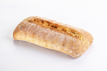 Italian ciabatta bread fresh and crust