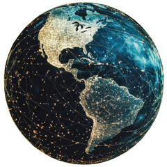 PNG Globe showing internet connectivity