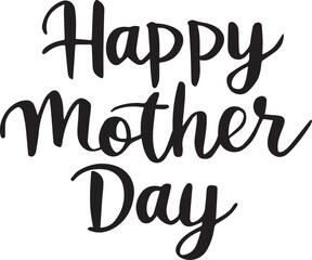 Mother's Day poster, background, card with hearts. Vector art design.