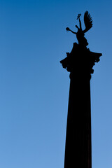 Fototapeta premium Statues of the Heroes Square in Budapest