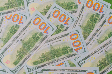 Obraz premium Dollar Currency Financial Success Financial Income and Financial Investment Cash Flow from Working for Money