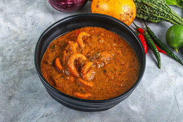 Indian cuisine - Masala with calamari