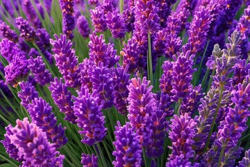 Naklejka premium Beautiful Lavender Flower Illustration for Aromatherapy and Decoration