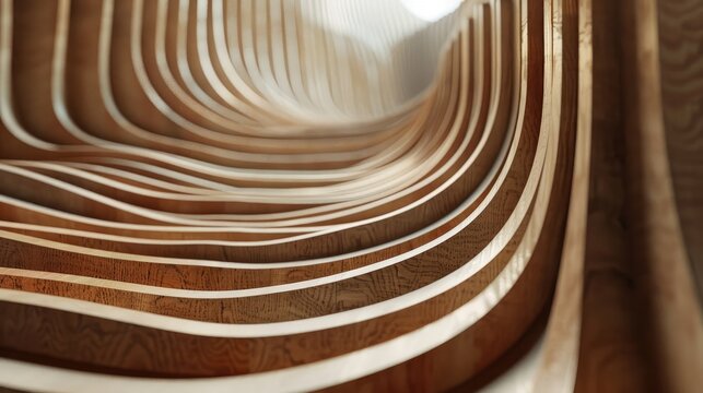 podium photo of lines AI generated