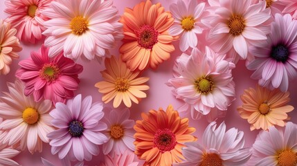 product photo of blooming flower centered solid background AI generated