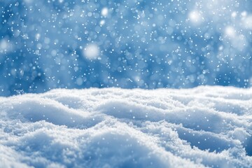 winter space of snow 