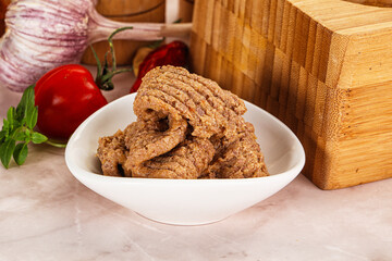 Liver Pate spread in the bowl
