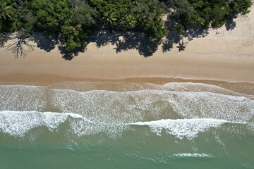 Aerial photo of Cow Bay Daintree Queensland Australia