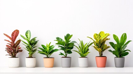 Fototapeta premium Indoor Plants in Pots