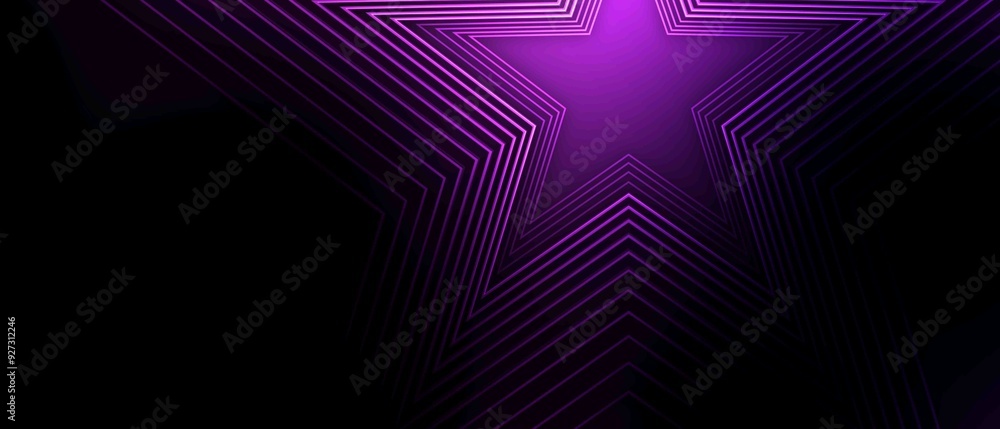 Poster purple abstract background overlap layer on dark space