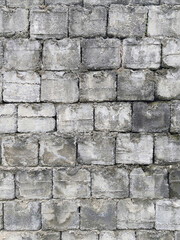 grey cement grunge brick wall background