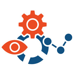 Obraz premium Vision Icon