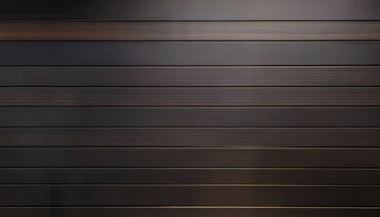 Dark wooden wall panels with horizontal grooves in a contemporary setting