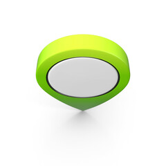 3D Realistic Location map pin gps pointer markers vector illustration for destination.