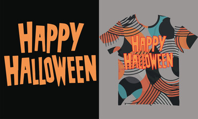 happy halloween vector art illustration eps