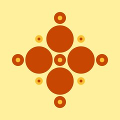 abstract background with circles