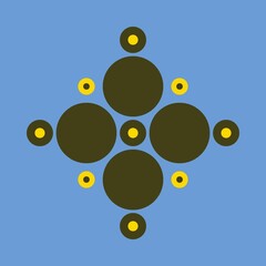 abstract background with circles