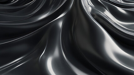 Fototapeta premium Gray Wavy Background