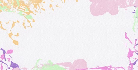 abstract splash paint with paper texture ink design color wallpaper background