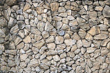 coral stone pattern wall in Bali, Indonesia
