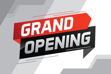 coming soon grand opening word concept vector illustration with megaphone and 3d, web, mobile app, poster, banner, flyer, background, gift card, coupon, label, wallpaper

